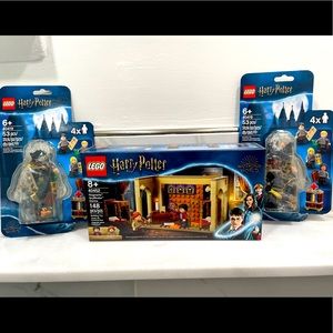 NWT Lego 40452 Hogwarts Gyriffindor Dorms and 40419 Hogwarts Students